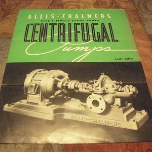 1932 Allis Chalmers Leaflet - Vintage Collectible